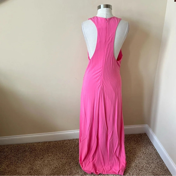 New! Ramy Brooks Gemma dress in wild pink maxi 17488 - Picture 7 of 13